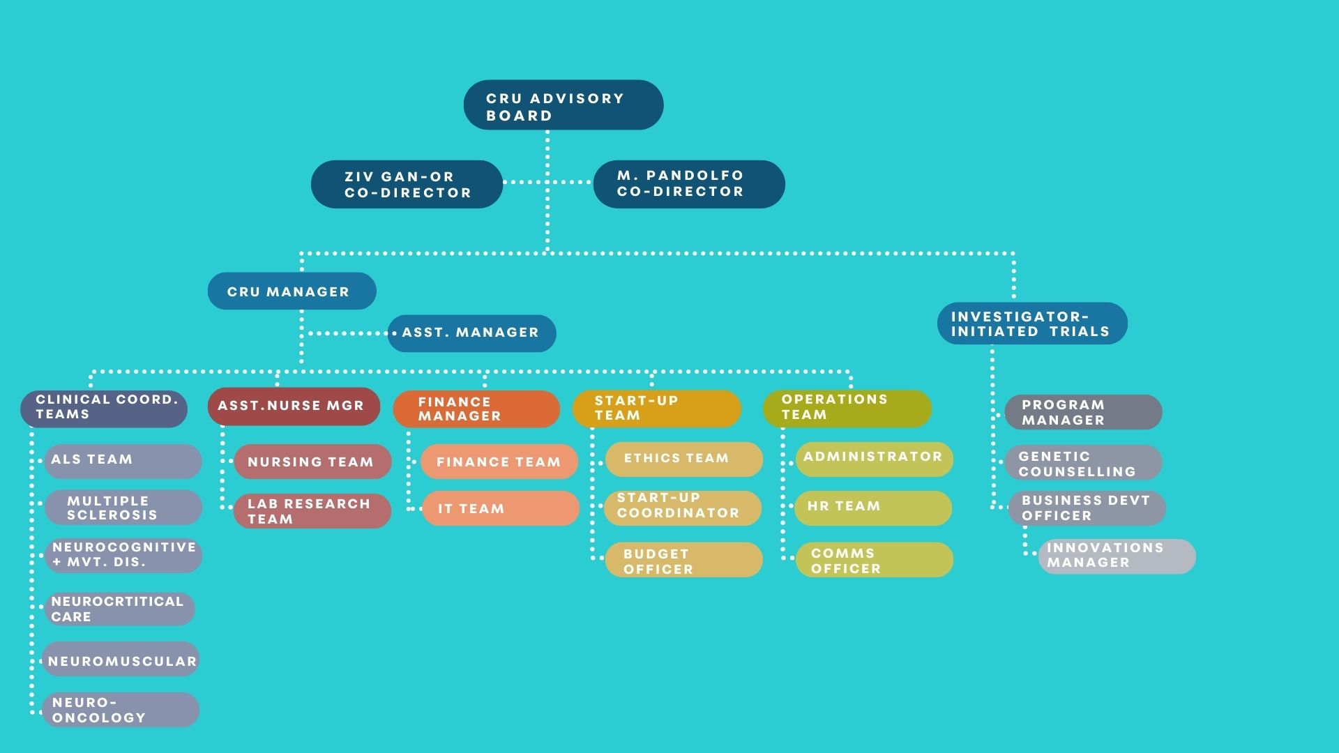 CRU org chart 2022